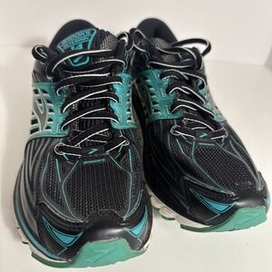 Brooks Glycerin 14 Women's Size‎ 8 Running Shoes Sneakers Black Aqua